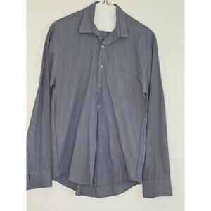 Men's Steven Alan Gray Small Check Button Down Small - Great condition!